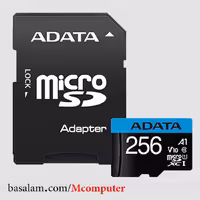 مموری کارت (رم میکرو) 256 گیگابایت ای دیتا MicroSDXC کلاس 10 استاندارد UHS-I U1 مدل Adata Premier V10 A1