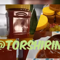 سس آلوچه محصول خانگی ترشیرینی 450گرمی