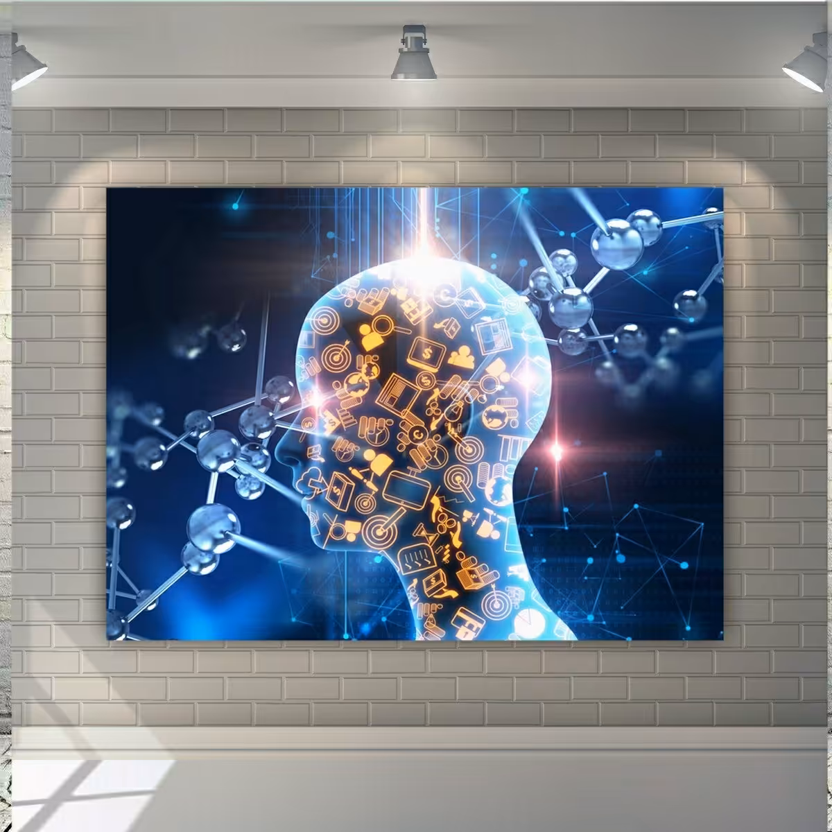 تابلو بوم طرح تکنولوژی مدل هوش مصنوعی کد 98