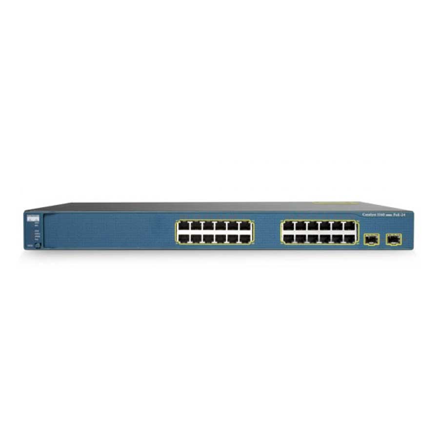 قیمت و خرید سوييچ 24 پورت سیسکو مدل WS-C3560-24PS-S | یاس ارتباط