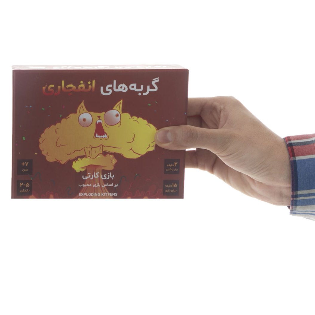 بازی فکری کارتی گربه های انفجاری