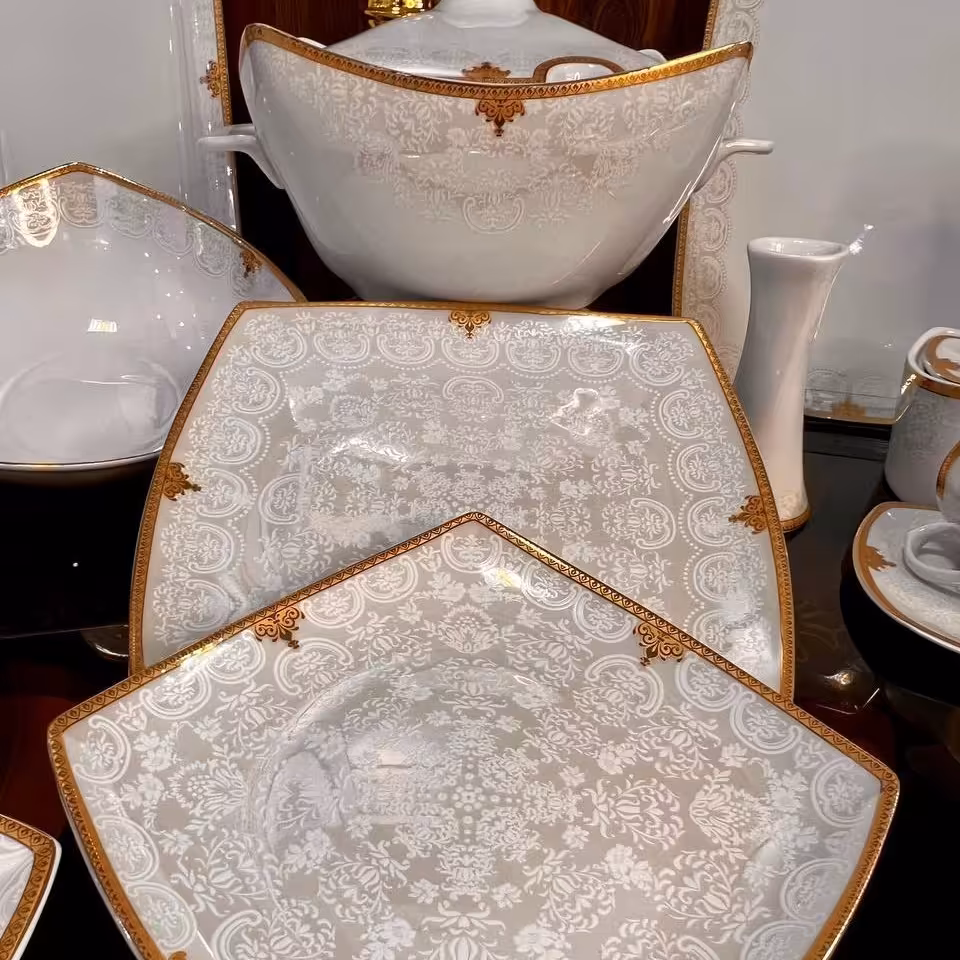 سرویس چینی  پردیس  قالب  پاریس  6نفره 