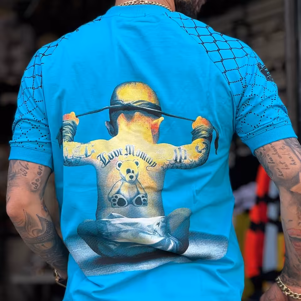 تیشرت چاپی طرح تدی کار خاص 