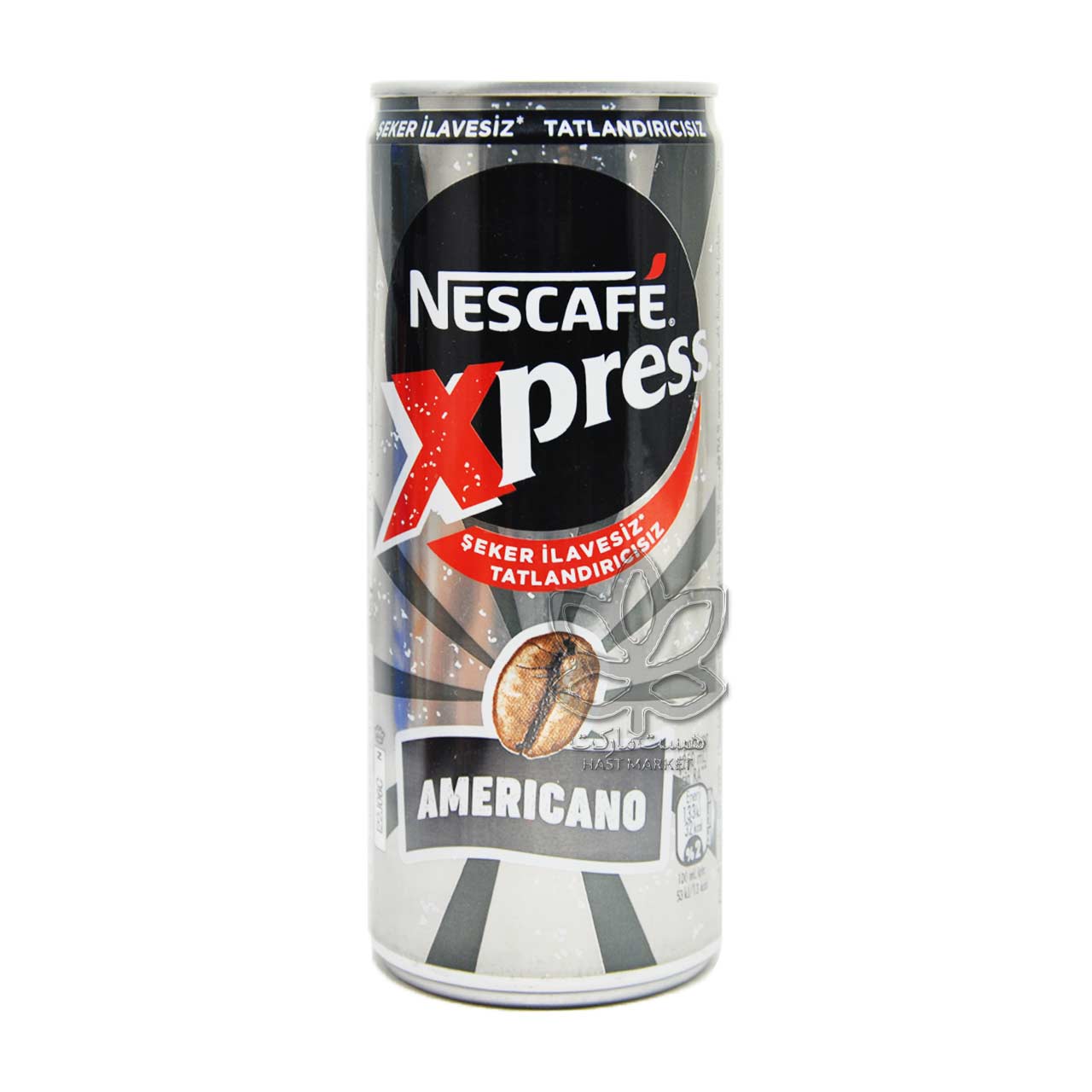 آیس کافی ( قهوه سرد ) امریکانو اکسپرس 250 میل نسکافه - nescafe