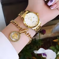 ست ساعت و دستبند زنانه مارک سویسلند 