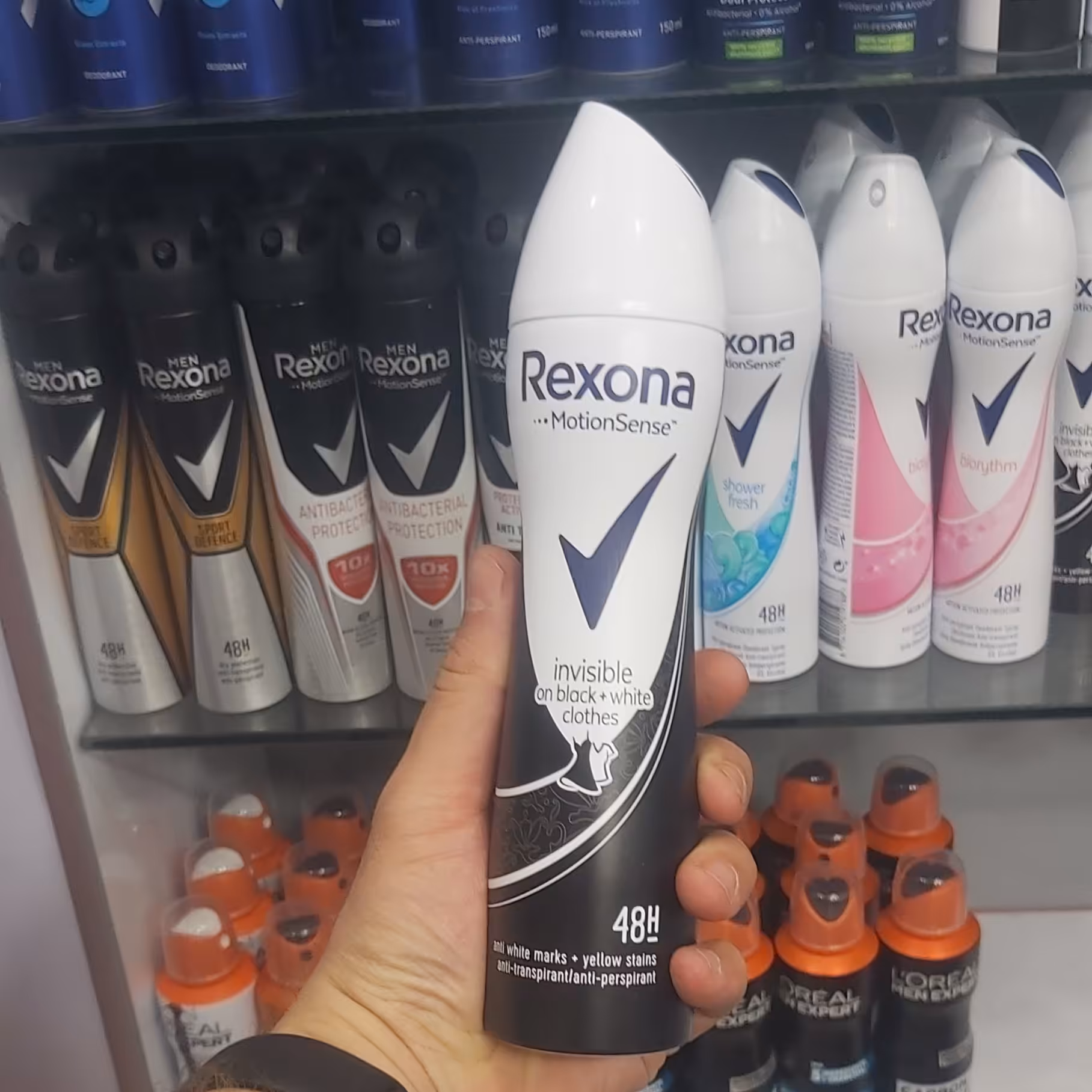 اسپری ضد تعریق رکسونا 200 میل مدل motion sense