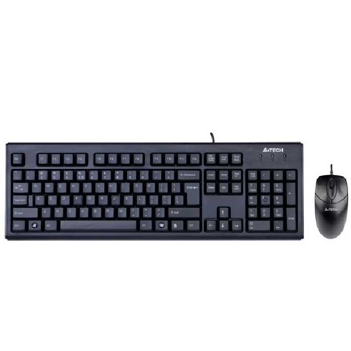 کیبورد و ماوس با سیم ای فور تک KR-8572