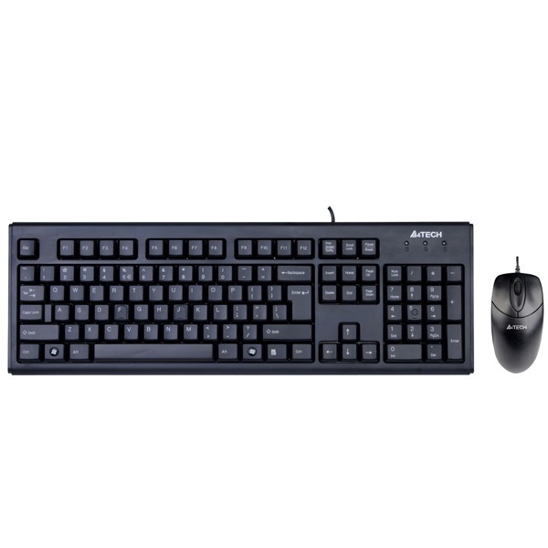 کیبورد و ماوس با سیم ای فور تک KR-8572