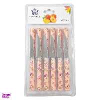 کارد میوه خوری مونارچ کد M001 بسته 12 عددی