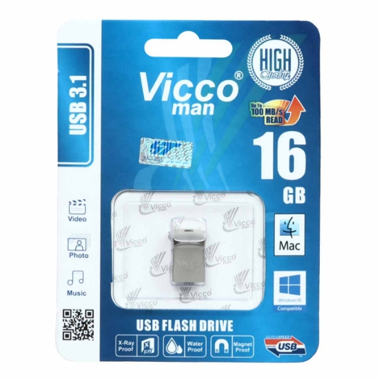 فلش مموری ویکومن مدل VC370 S USB3.1 ظرفیت 16 گیگابایت