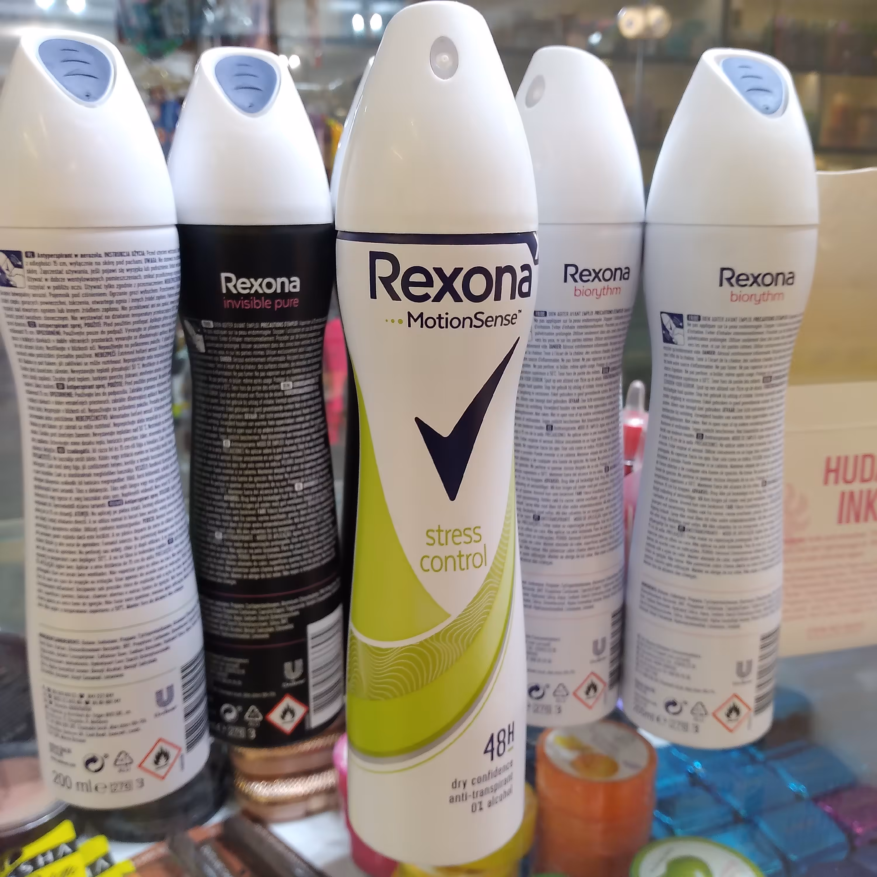 اسپری ضد تعریق زنانه رکسونا رایحهStress control