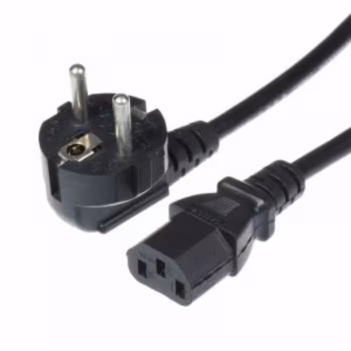 کابل یک متر و نیم متر برق کیس و مانیتور تمام مس