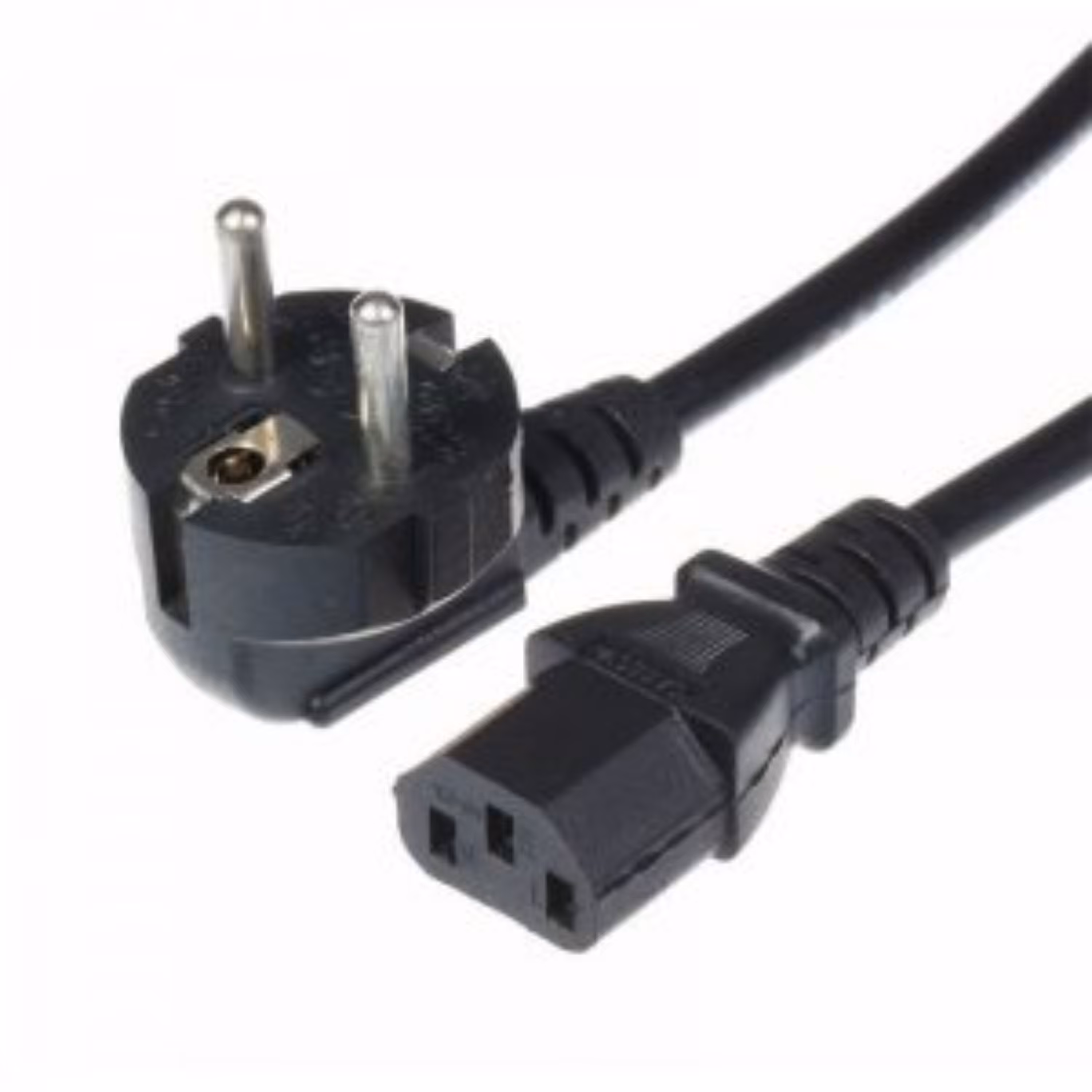 کابل یک متر و نیم متر برق کیس و مانیتور تمام مس