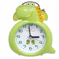 ساعت رومیزی کودک مدل دایناسور زنگ دار کد SKG-004