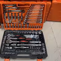 جعبه بوکس تمام صنعتی مشخصات150 پارچه جنس آلیاژ کروم وانادیوم