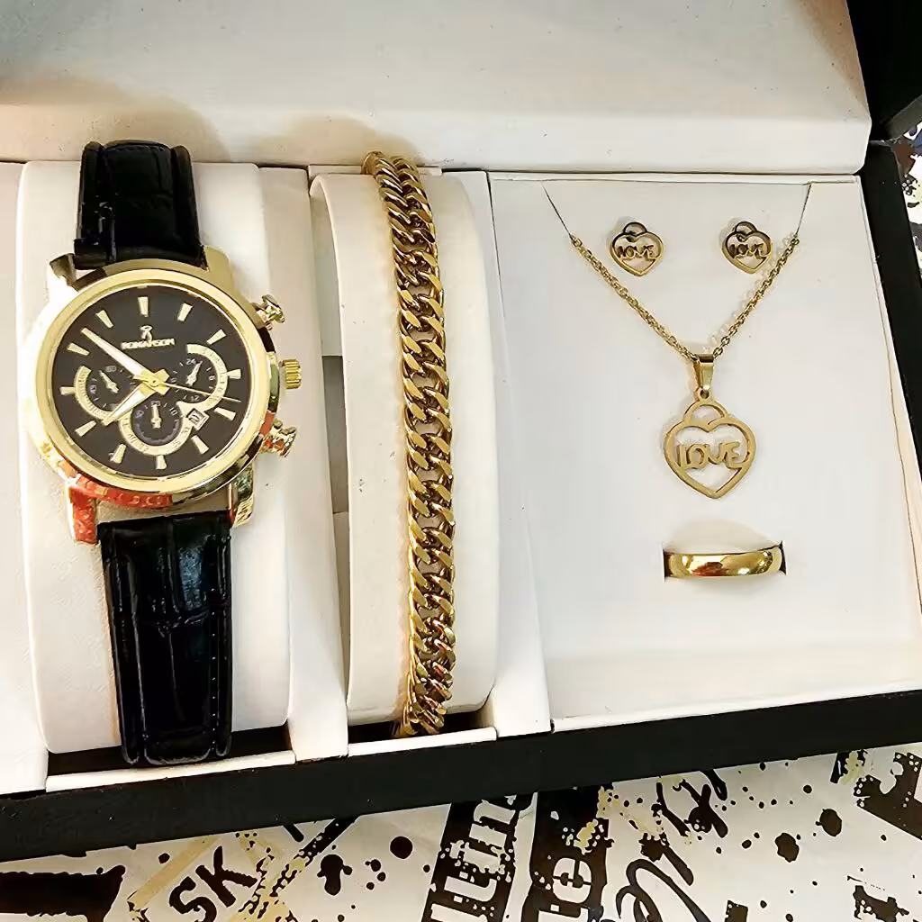 ست زنانه ساعت مچی رومانسون طرح کرنو romanson