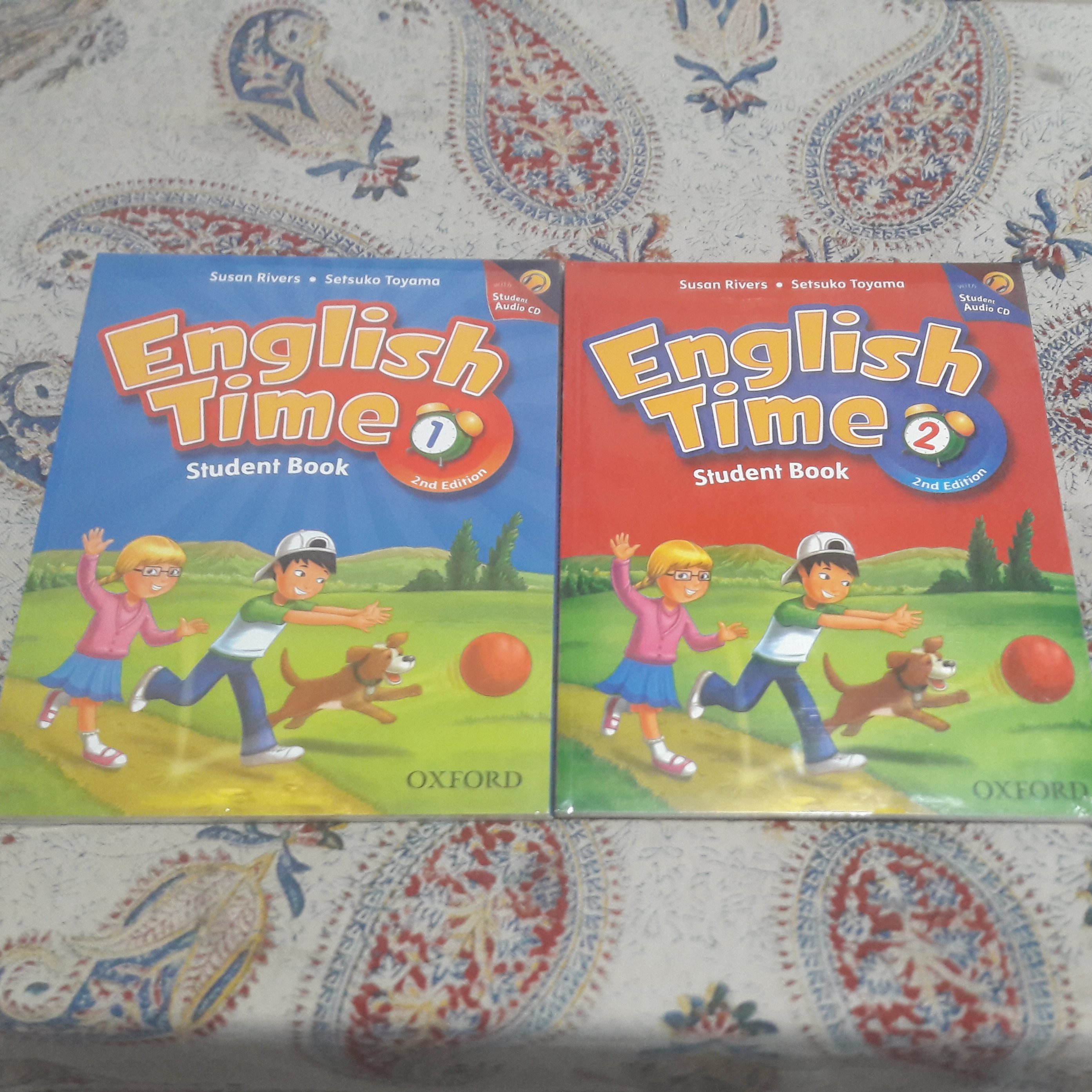 کتاب انگلیش تایم 1 و 2 English time