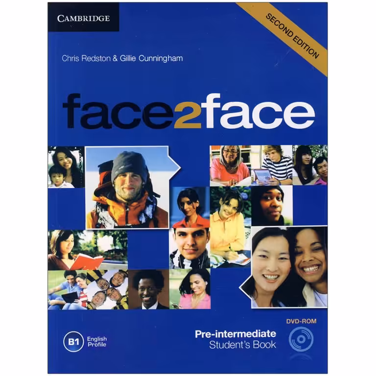 کتاب زبان فیس تو فیس Face2Face Pre intermediate ویرایش دوم همراه با کتاب کار 