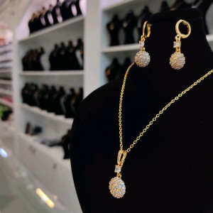 نیم ست نگینی توپی ، نیمست نیم کره ژوپینگ