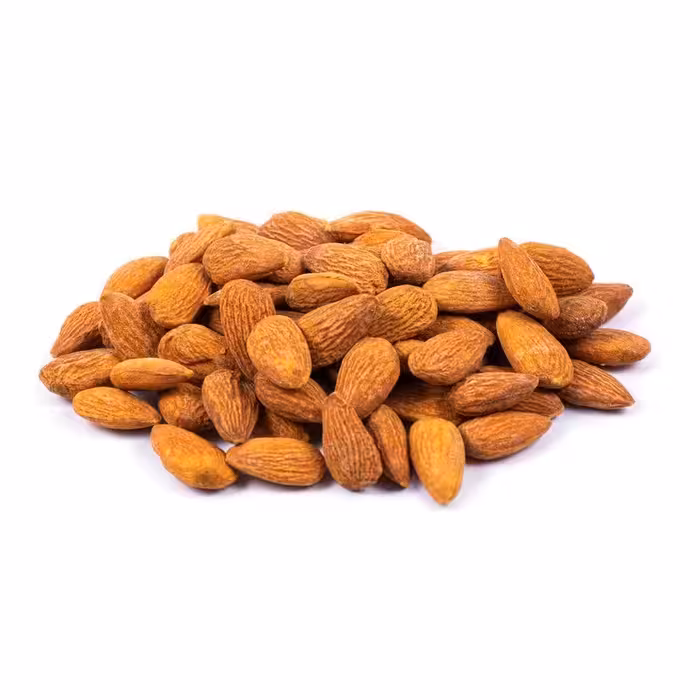 مغز بادام برشته زعفرانی 500 گرم (کد160)