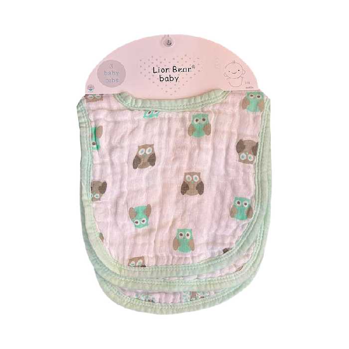 پیش بند نوزادی لیون بیر LionBear بسته 3 عددی