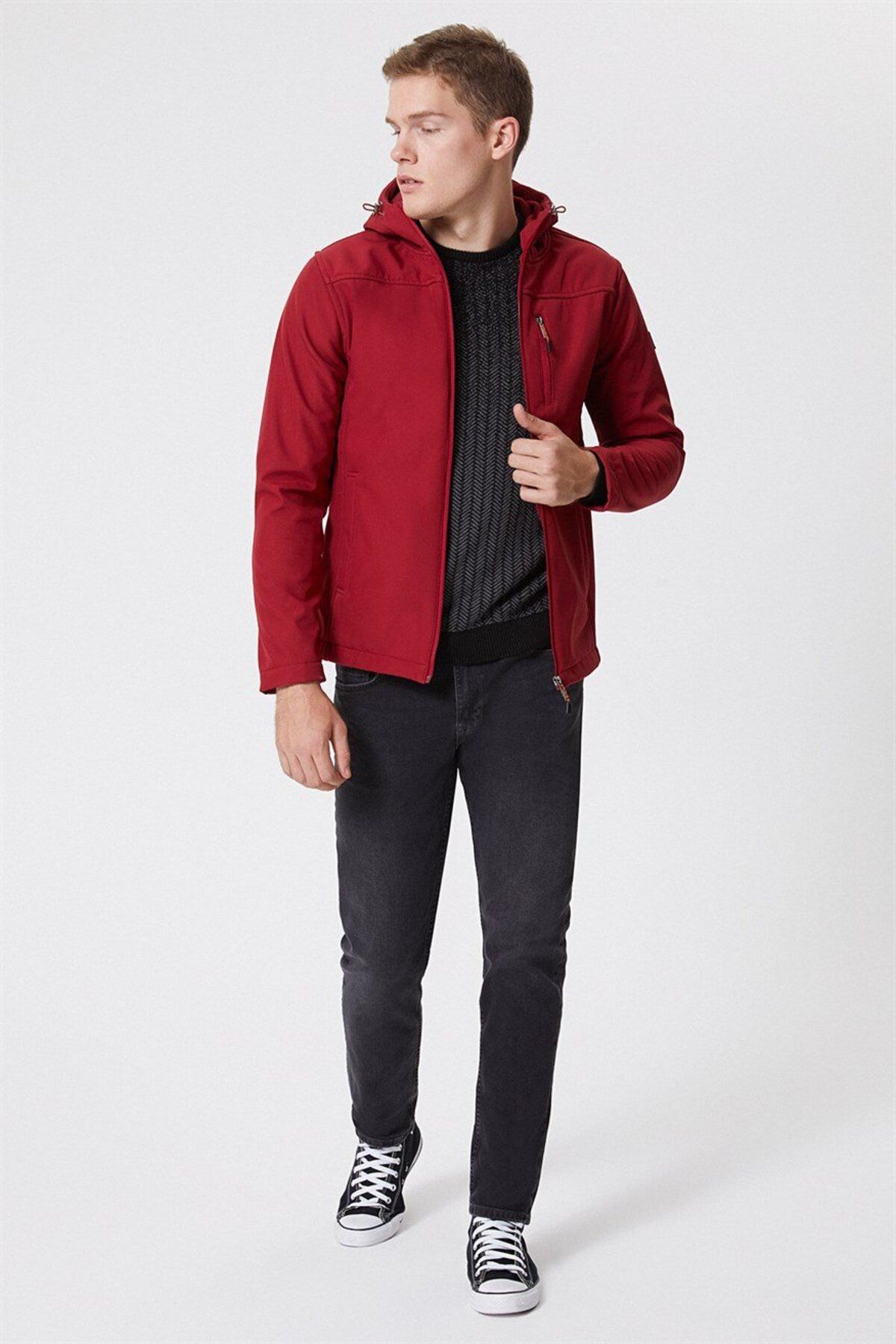 شلوار جین خاکستری مردانه جگر اورجینال Lee Cooper