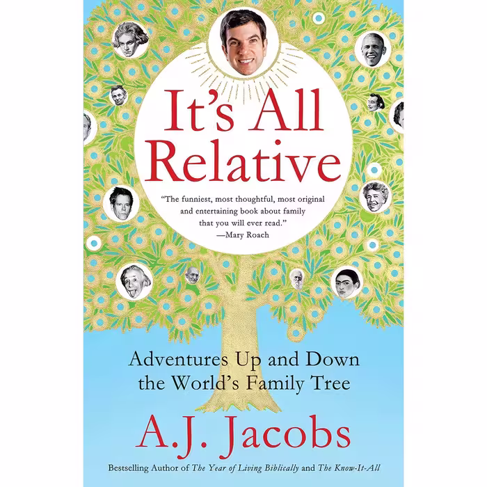 کتاب زبان اصلی Its All Relative اثر A J Jacobs انتشارات Simon  Schuster