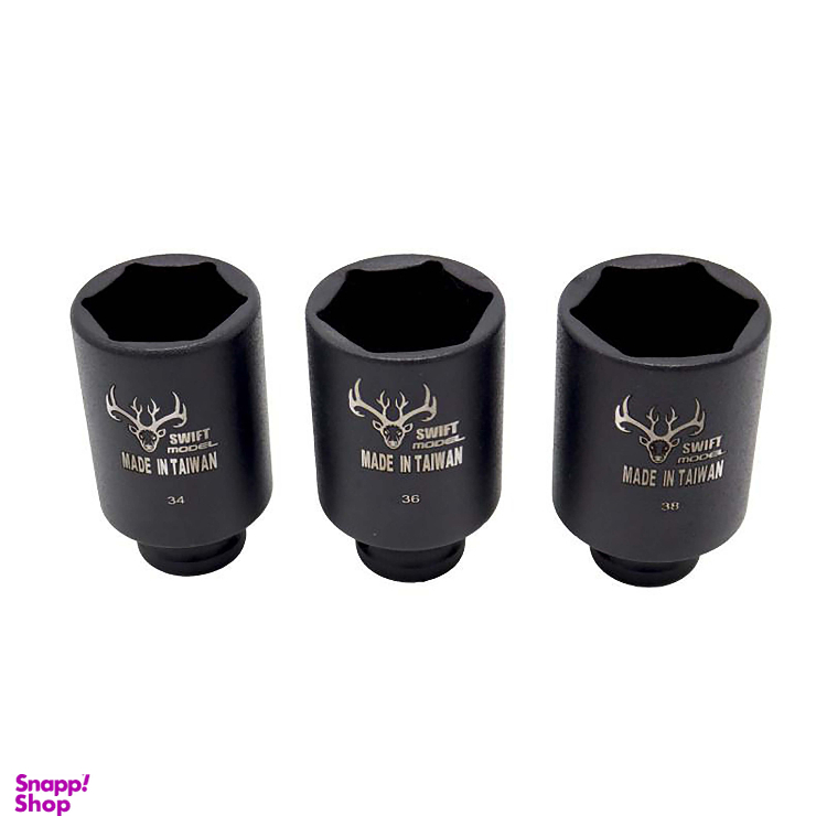 آچار بکس مدل سوییفت (Model Swift) کد YP-TAIWANI-1/2INCH مجموعه 3 عددی