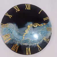 ساعت رزینی طرح ابشار