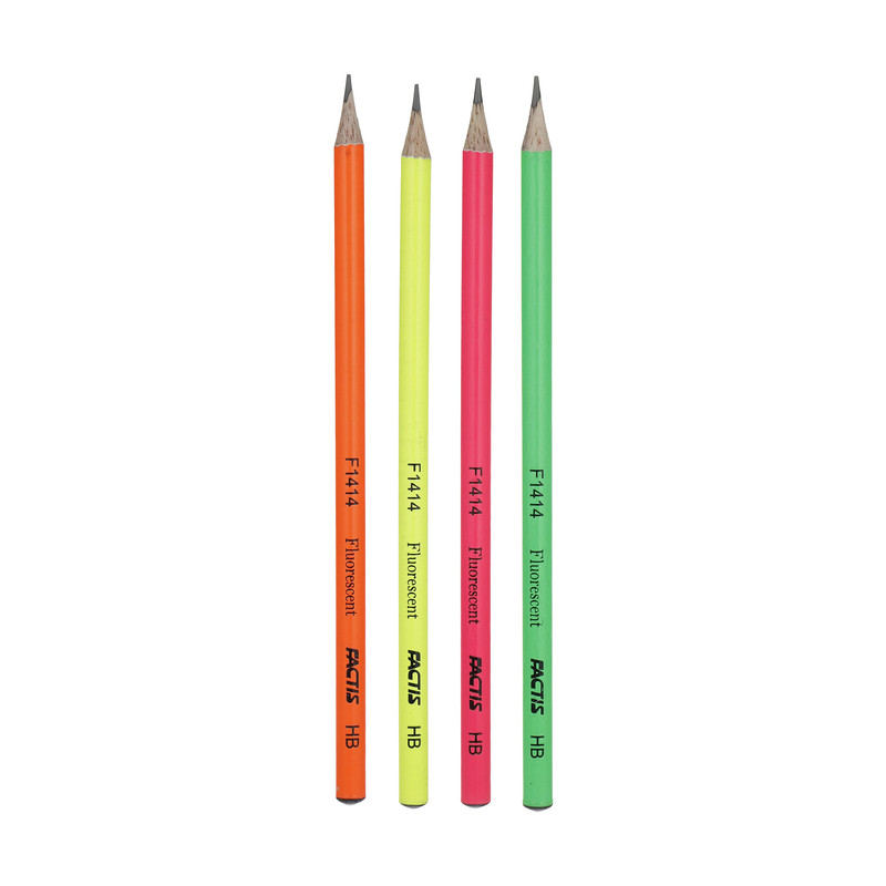 مداد مشکی فکتیس کد F1414 بسته 4 عددی