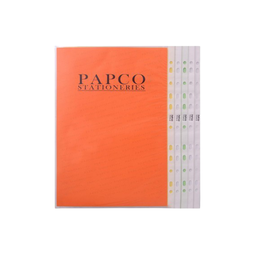 کاور آج دار آ4 بسته 100 عددی پاپکو 11-A4-2