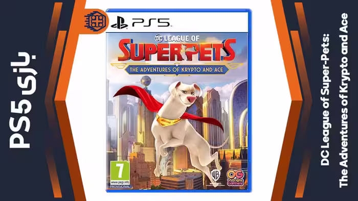 دیسک بازی DC League of Super-Pets: The Adventures of Krypto and Ace – مخصوص PS5