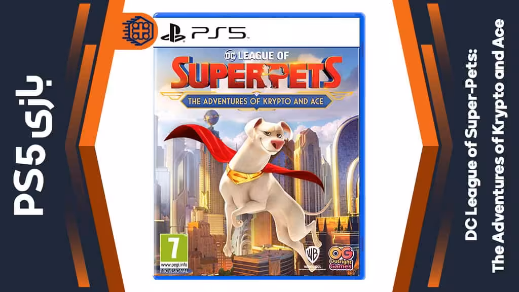 دیسک بازی DC League of Super-Pets: The Adventures of Krypto and Ace – مخصوص PS5