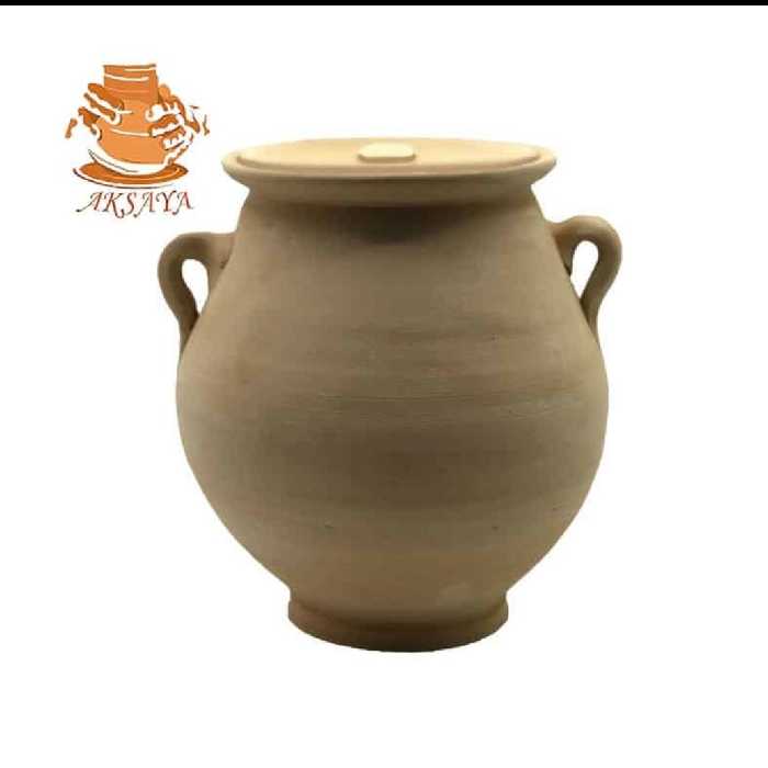 دیزی ماستی سفالی خام کوچک