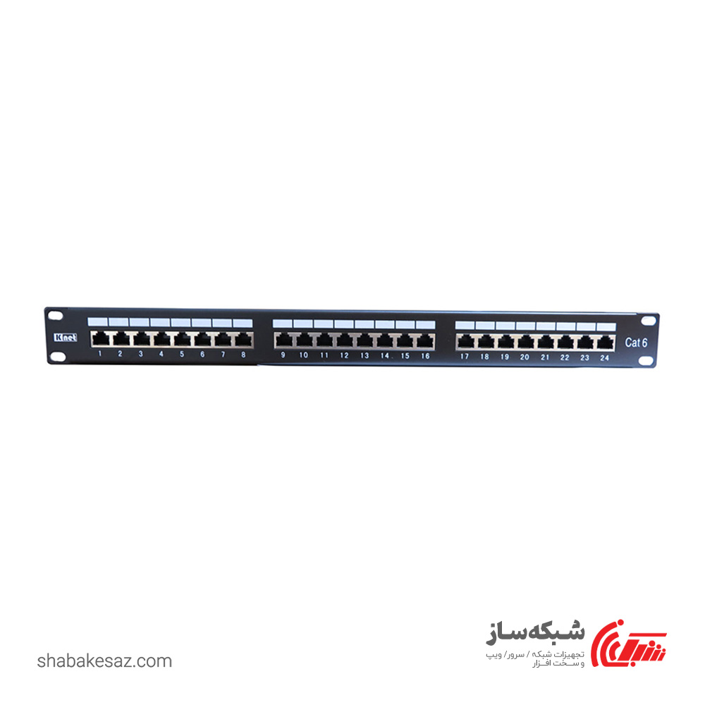 قیمت و خرید پچ پنل کی نت K-net K-N1062 Cat6 UTP - شبکه ساز