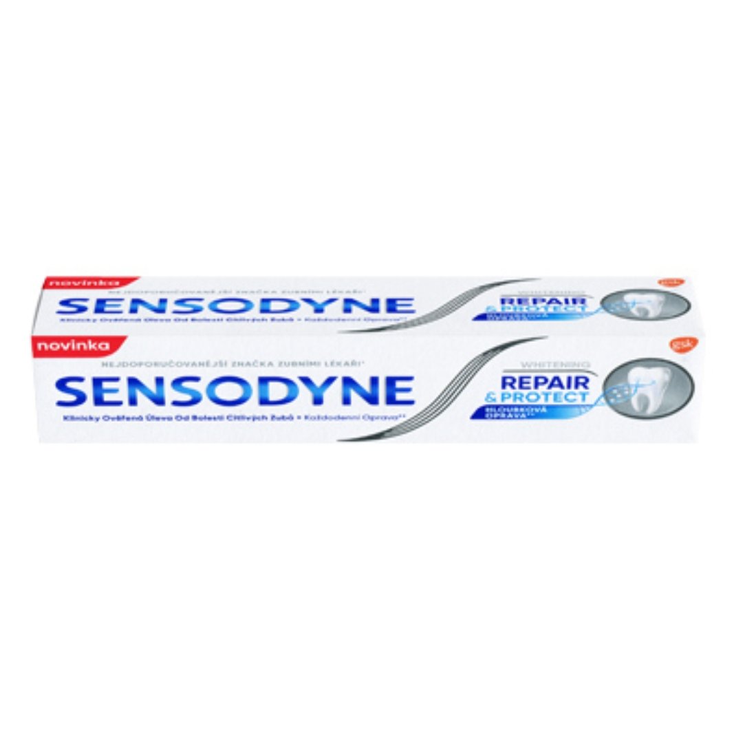 خمیر دندان سنسوداین Repair and Protect مدل WHITENING حجم 75 میلی لیتر