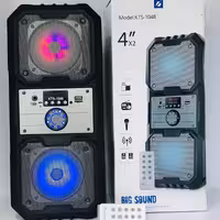 اسپیکر  چمدانی مدل KTS-1048 رم فلش بلوتوث دارای کنترل  