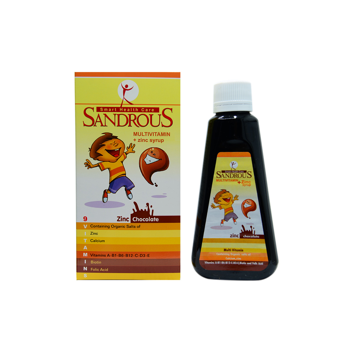 شربت زینک پلاس سندروس