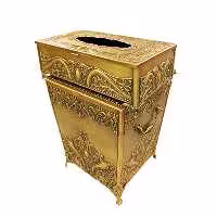 ست جای دستمال کاغذی و سطل پیوتر یونیک کد 1315