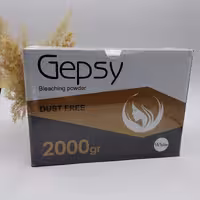 جیپسی پودردکلره -سفید-وزن2کیلویی-حاوی صمغ گیاهی برای تقویت ساقه مو