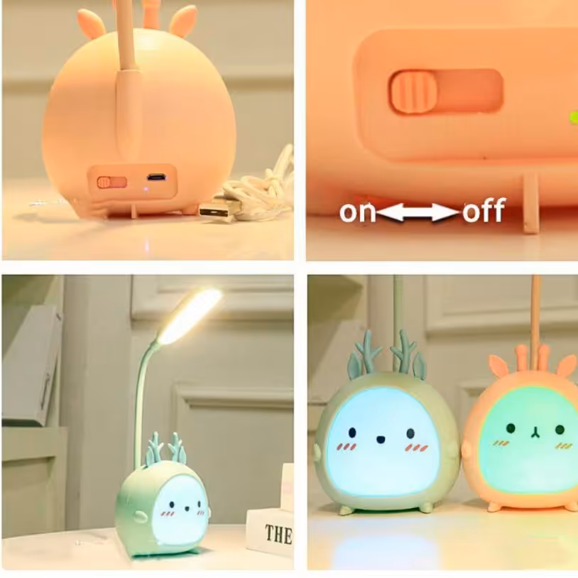 چراغ مطالعه و چراغ خواب  کیوت 