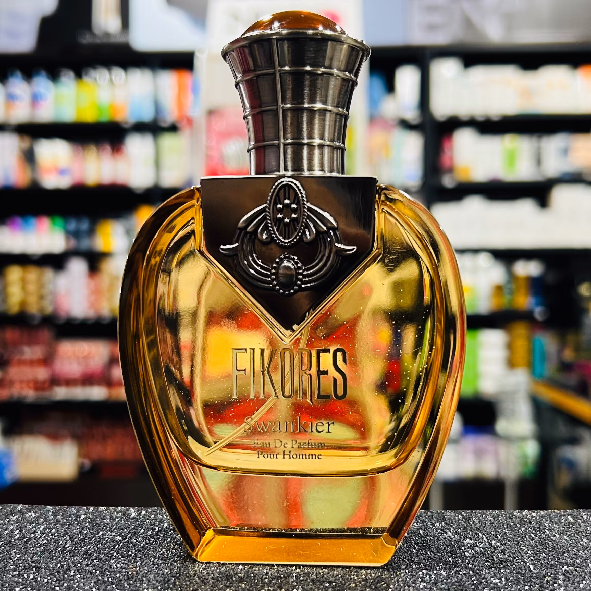 ادوپرفیوم مردانه فیکورس FIKORES مدل سوانکیر Swankier حجم 100 میلی لیتر