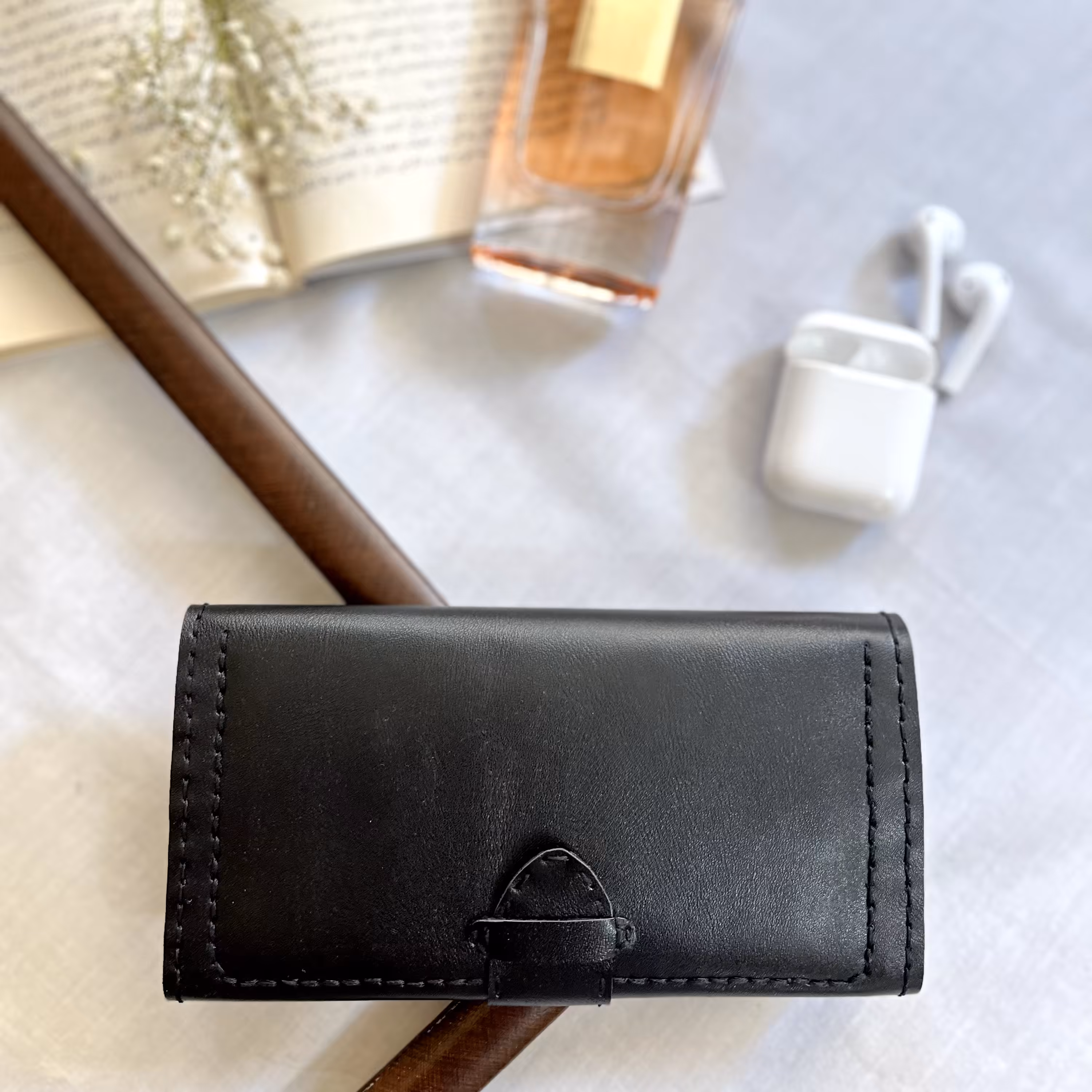 کیف پول چرمی دستدوز ،کیف پول چرمی دست دوز