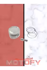 لوازم یدکی موتورسیکلت HONDA ACTAVA 100 قطعه پیستون IKYP 0.25 MOTOFY