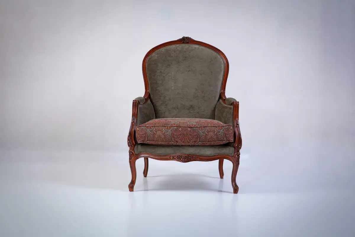 مبل تک فرانسوی کلاسیک مارگارت