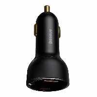قیمت و خرید شارژر فندکی 2 پورت بیسوس مدل Superme CCZX-01 100W | یاس ارتباط