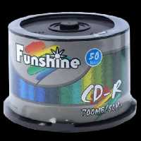 سی دی خام Funshine مدل 52X CD-R