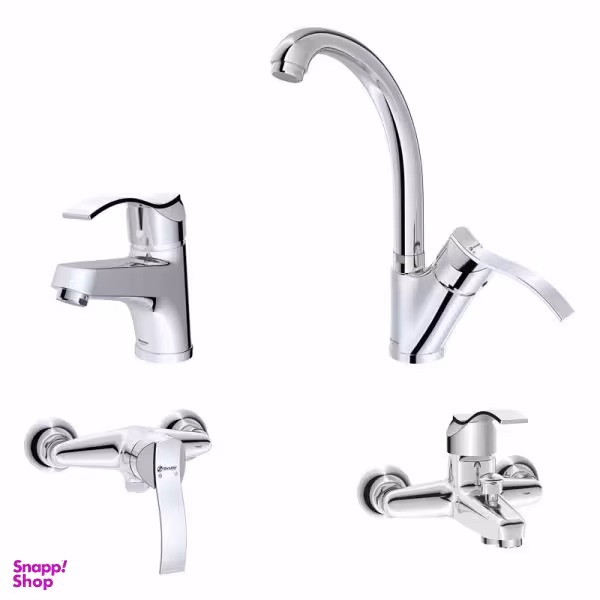 ست شیرآلات شودر مدل آپال