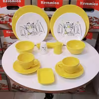 سرویس غذاخوری دونفره کرامیکامدل گرد