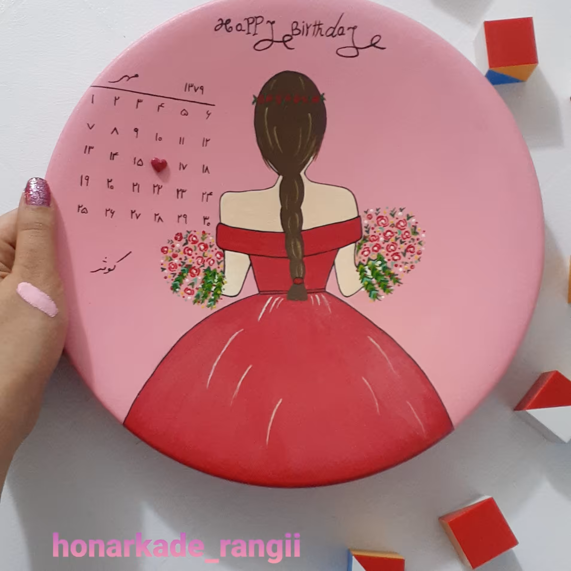 دیوارکوب دخترانه